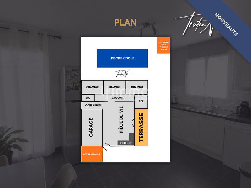 Maison - 95 m² - 4 pièces