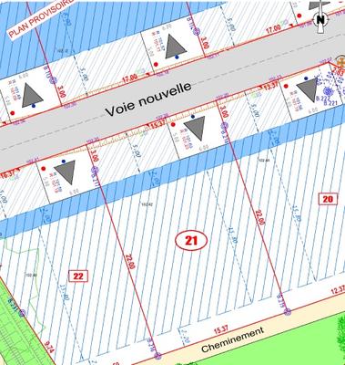 Terrain constructible - 384 m²