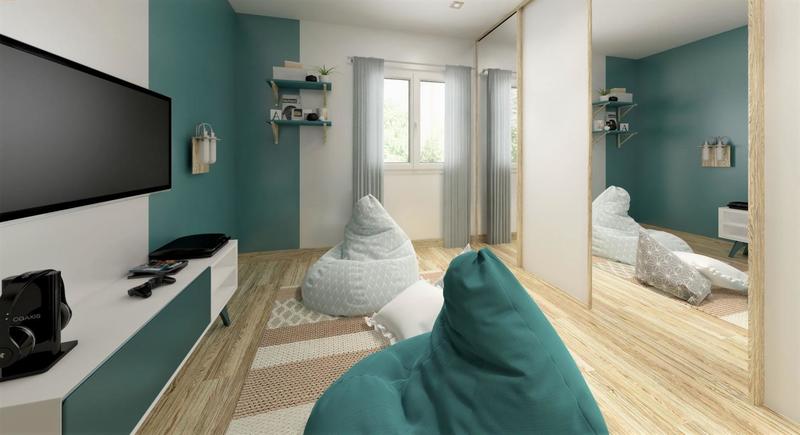 Maison - 100 m² - 5 pièces