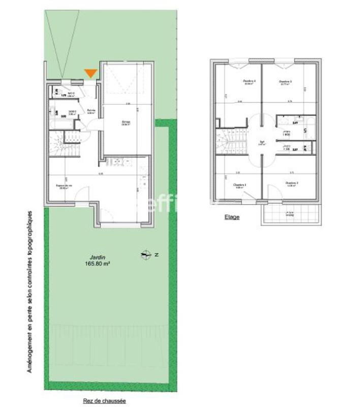 Maison - 96 m² - 5 pièces