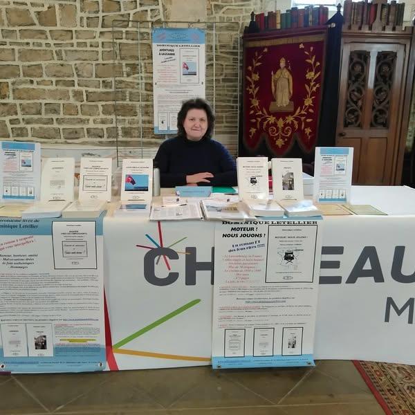 Dominique Letellier signe « Aventures à Lausanne » à la Maison de la Presse de Sotteville-lès-Rouen les 19/20 déc. 2025