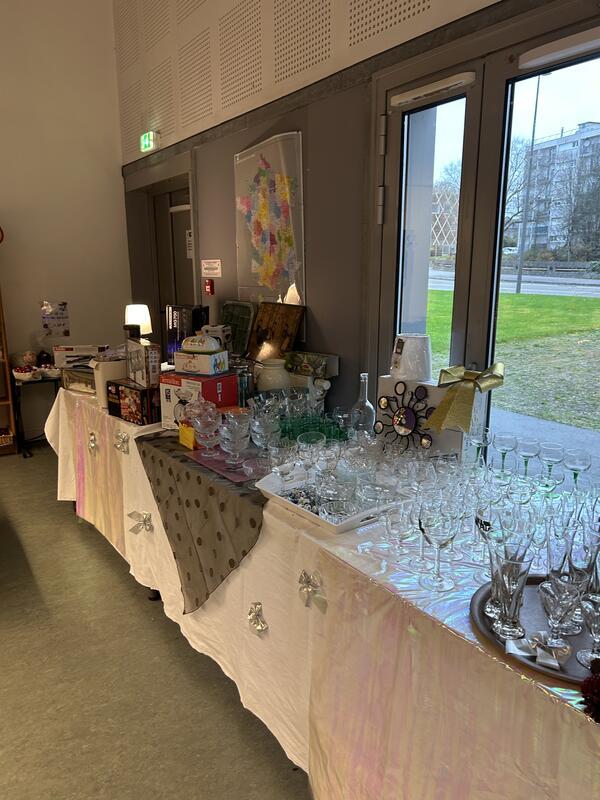 Vente solidaire de noël