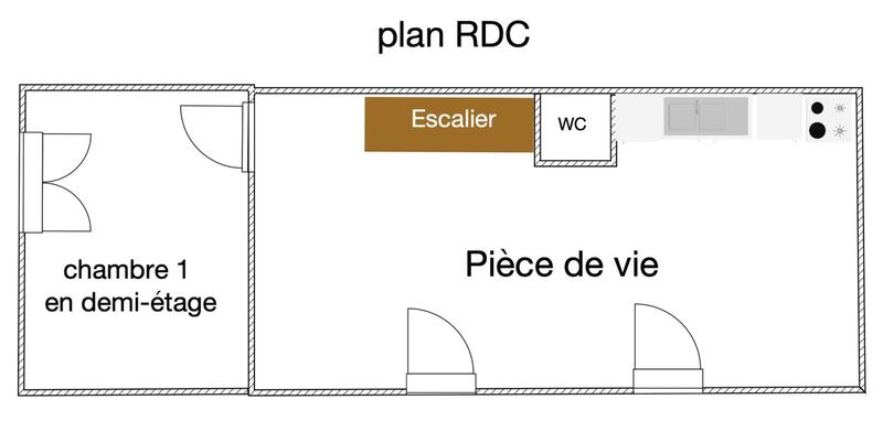 Maison - 74 m² - 4 pièces