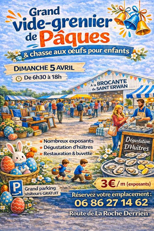 Vide grenier de st erwan