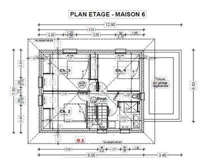 Maison - 110 m² - 5 pièces