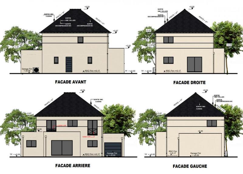 Maison - 140 m² - 6 pièces