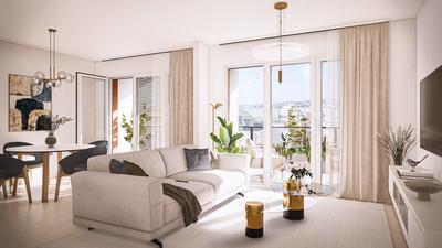 Appartement - 74 m² - 3 pièces