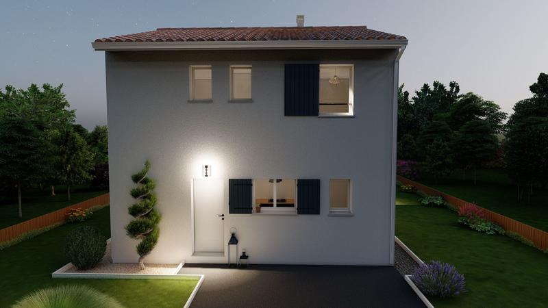 Maison - 90 m² - 5 pièces