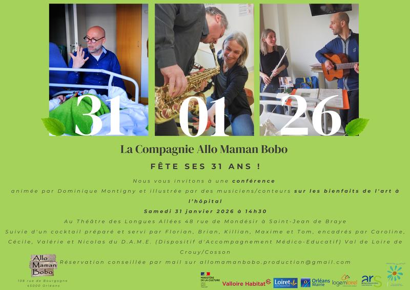 La compagnie Allo Maman Bobo fête ses 31 ans !