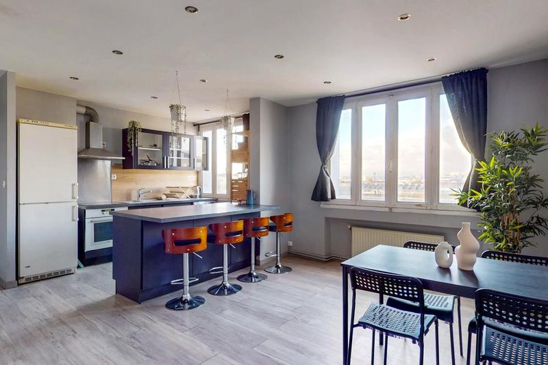 Appartement - 61 m² - 3 pièces