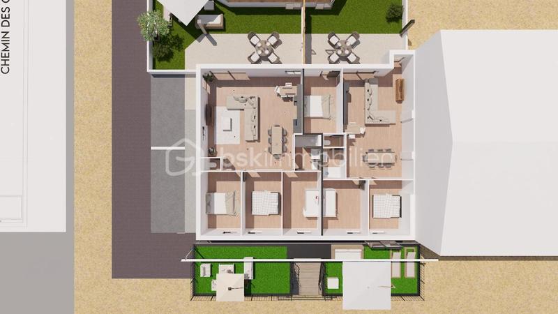 Immeuble - 440 m² - 2 pièces