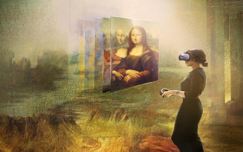 La Joconde en réalité virtuelle à la Micro-Folie