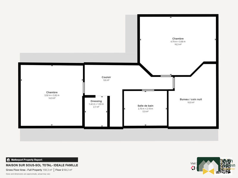 Maison - 108 m² - 4 pièces