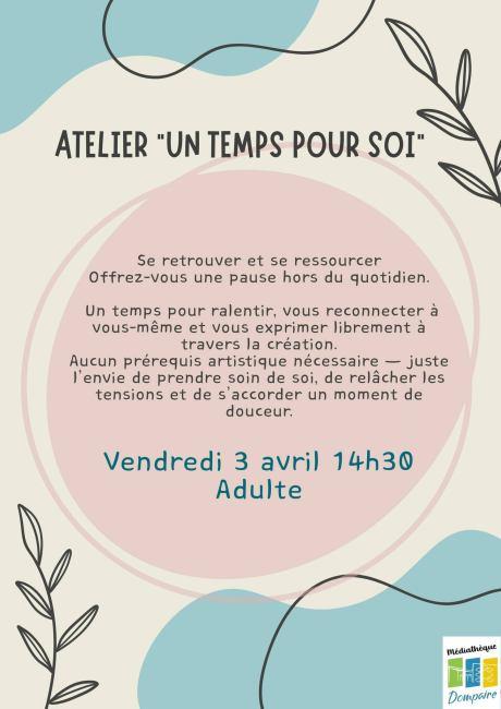 Atelier un temps pour soi