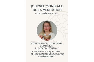 Journée mondiale de la méditation