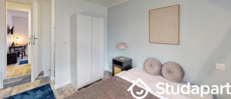 Chambre - 12 m² - 1 pièce