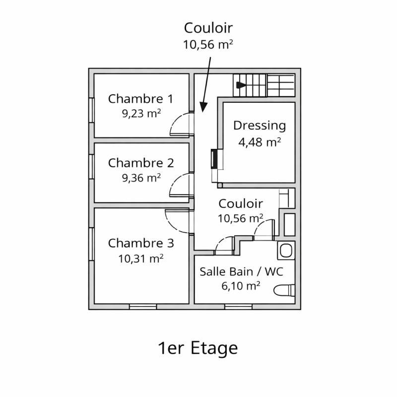 Maison - 127 m² - 5 pièces