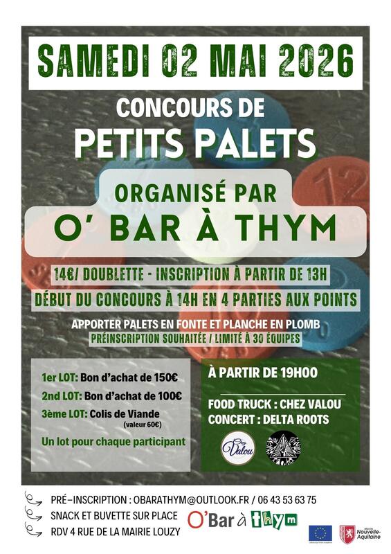 Concours de petits palets