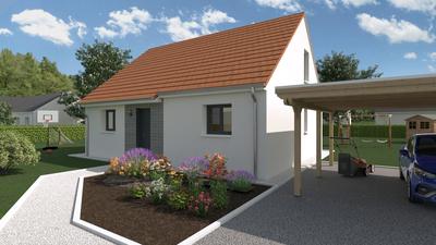 Maison - 72 m² - 3 pièces