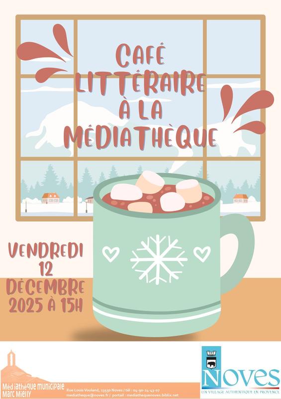 Café littéraire à la mediatheque