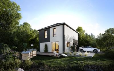 Maison - 90 m² - 5 pièces