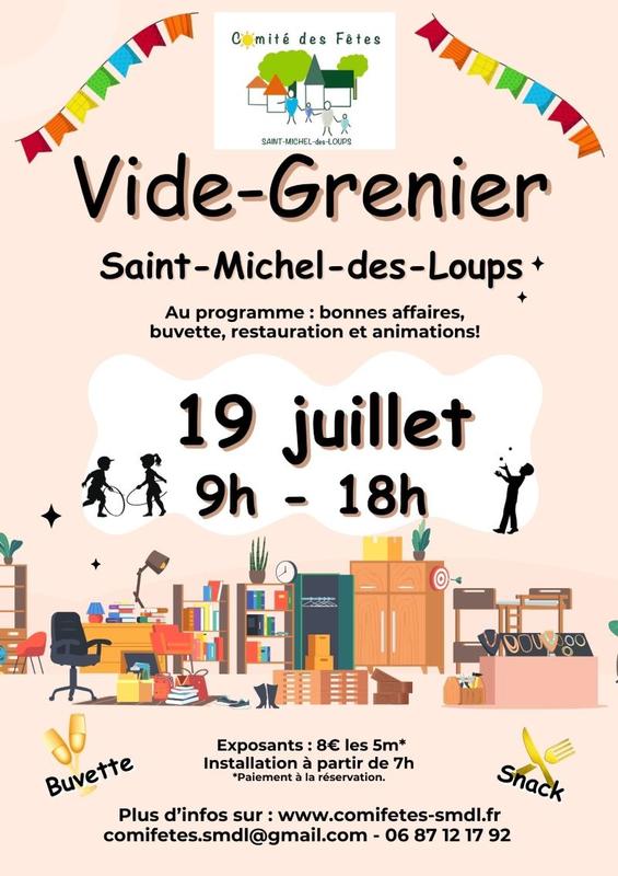 Vide-grenier et fête communale