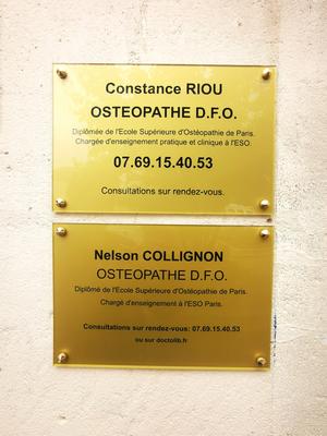 Cabinet d’ostéopathie Riou-Collignon
