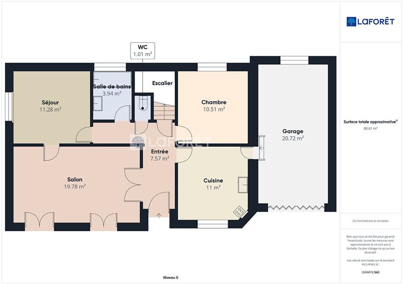 Maison - 115 m² - 7 pièces