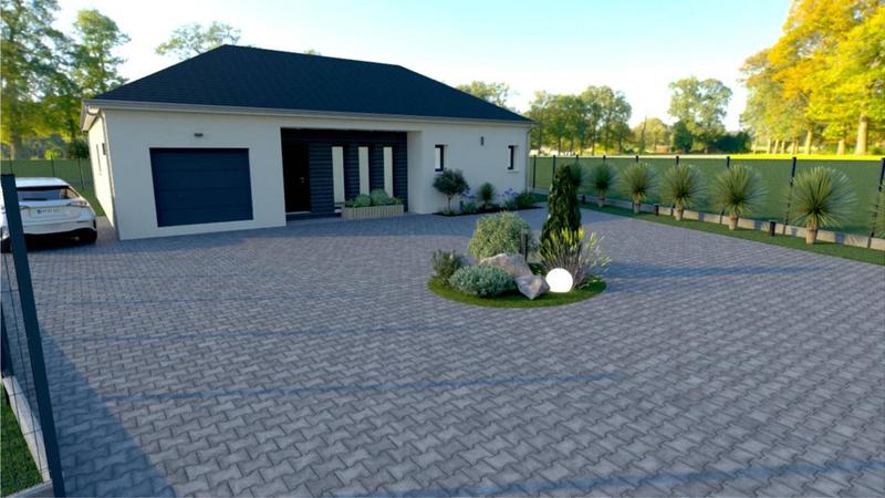 Terrain constructible - 1 252 m²