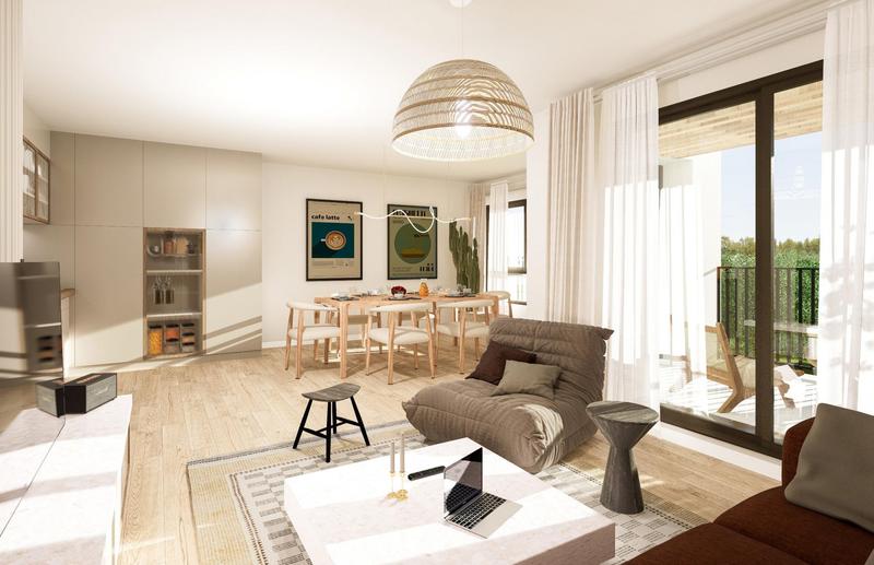 Appartement - 67 m² - 3 pièces