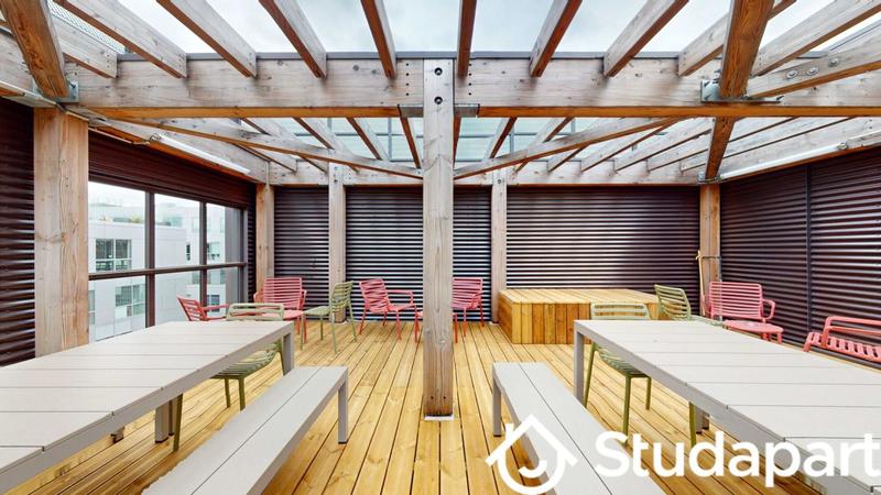 Chambre - 17 m² - 1 pièce