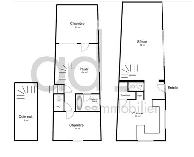 Maison - 90 m² - 4 pièces