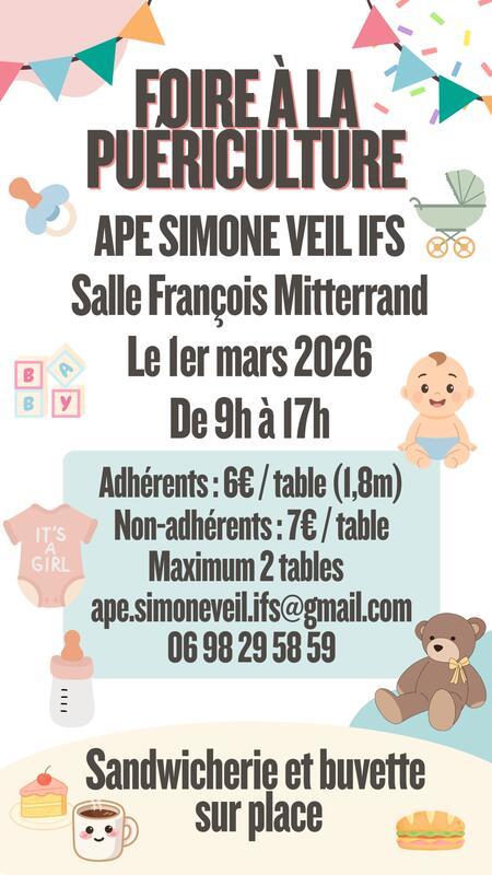 Foire à la puériculture