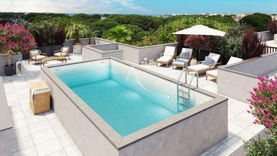 Appartement - 44 m² - 2 pièces