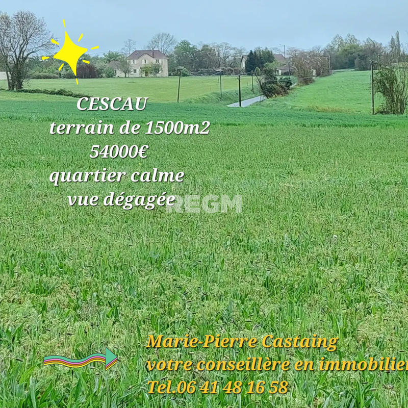Terrain - 1 490 m²