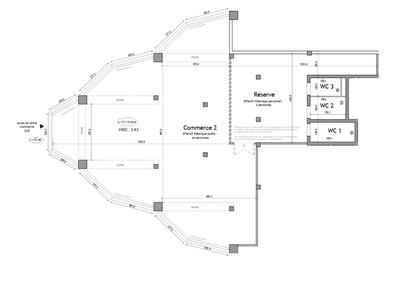 Local commercial - 437 m²