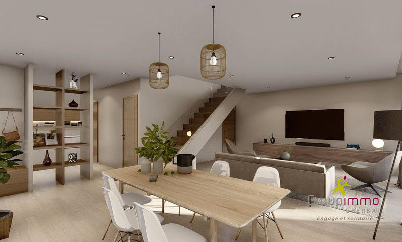 Maison - 90 m² - 5 pièces