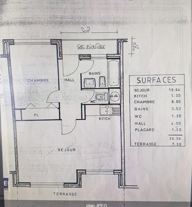 Maison - 40 m² - 2 pièces