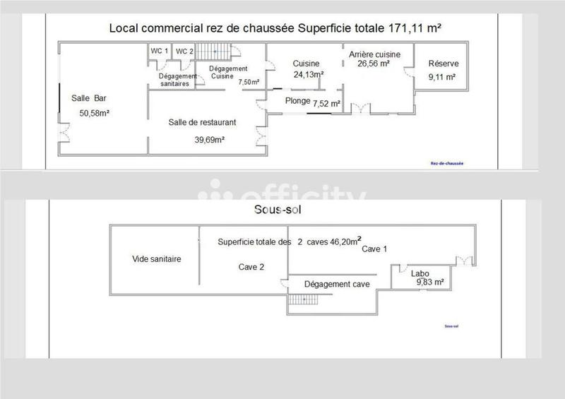 Immeuble - 280 m² - 9 pièces