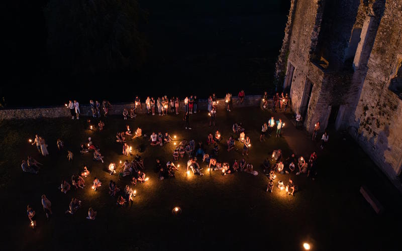 La magie des flambeaux, soirée nocturne en famille