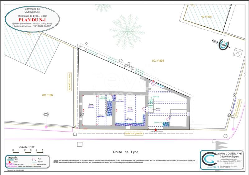 Maison de village - 114 m² - 3 pièces