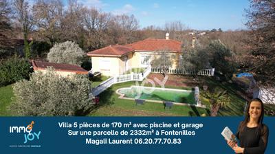 Maison - 170 m² - 5 pièces