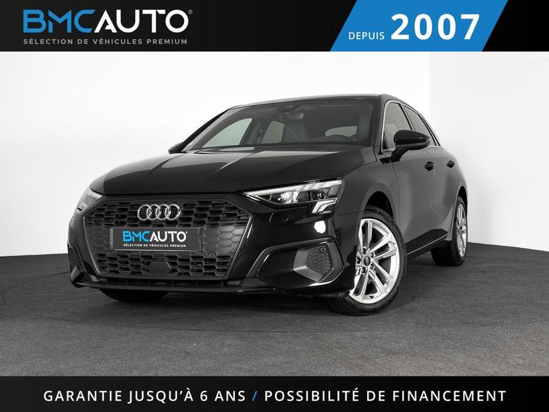 Audi A3 Sportback 30 Tdi 116ch s-Tronic Cuir Sport Chauf Ja17p Virtual Cockpit Carplay Gps Regul Acc