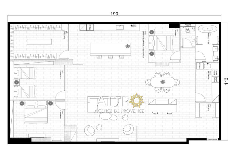 Loft - 194 m² - 5 pièces