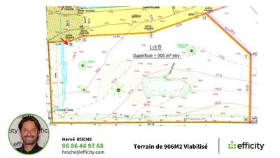 Terrain - 906 m²