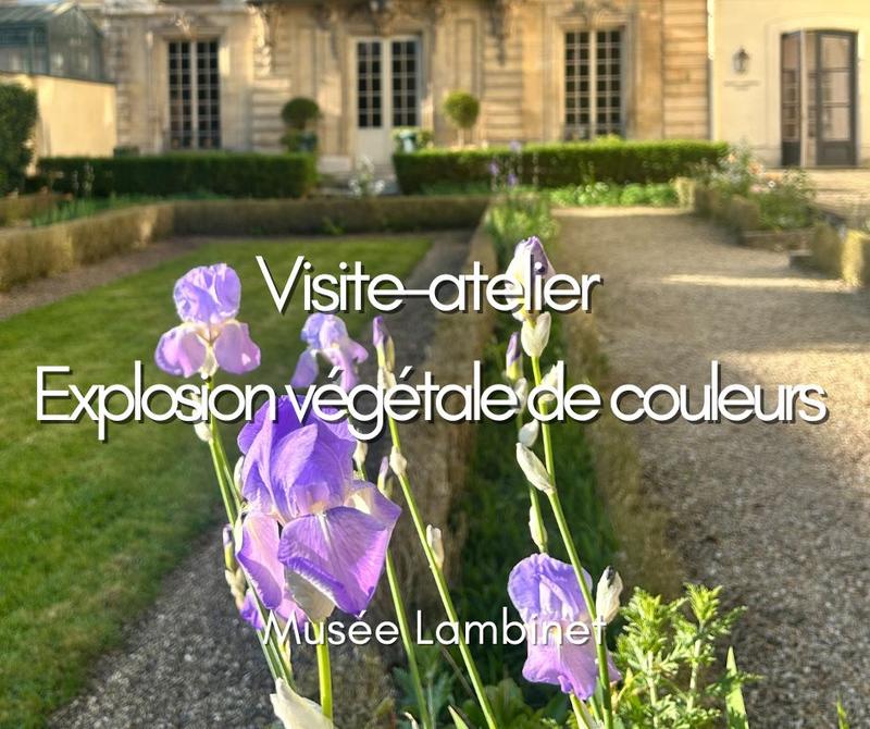 Visite créative en famille “Explosion végétale de couleurs”