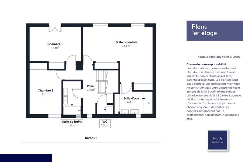 Maison contemporaine - 150 m² - 6 pièces