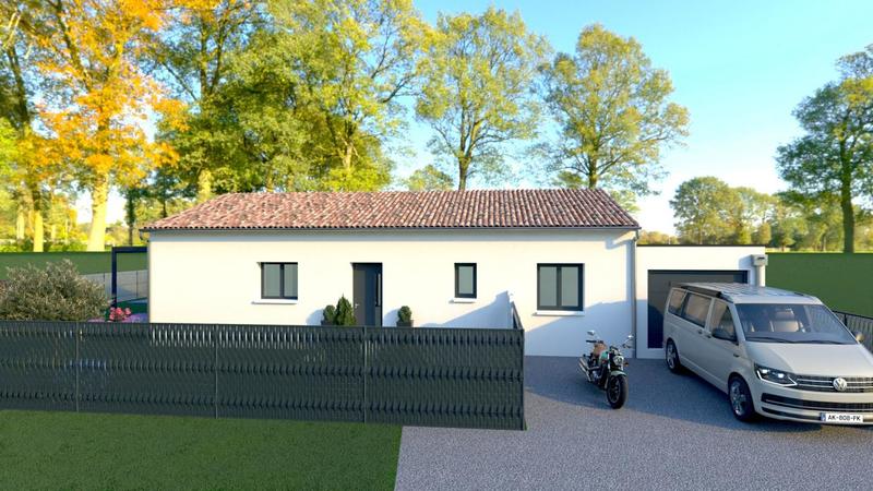 Maison - 70 m² - 3 pièces