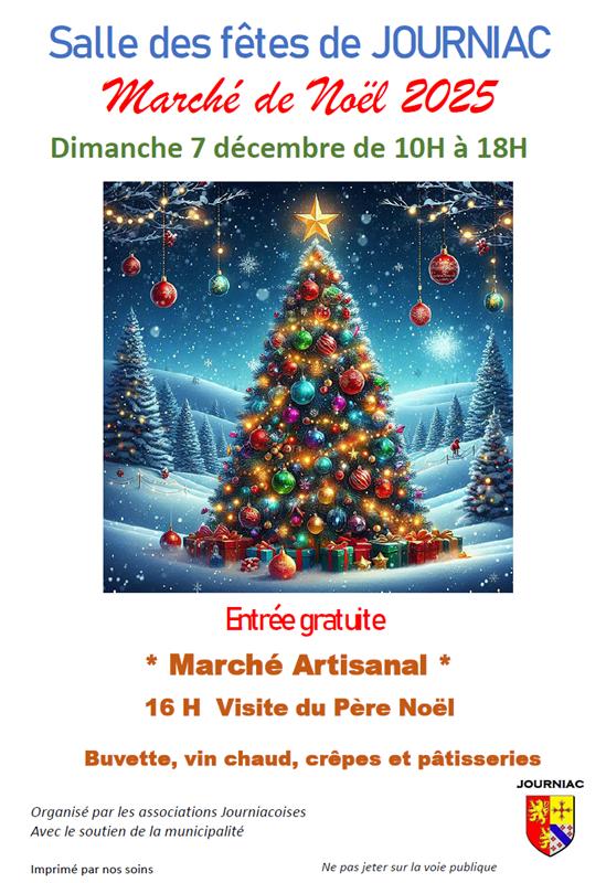Marché de Noël à Journiac