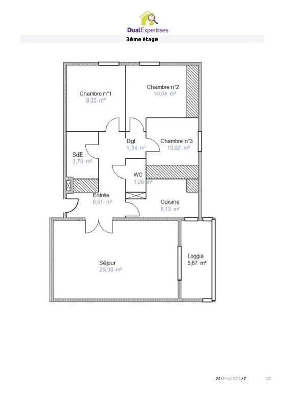 Appartement - 78 m² - 4 pièces